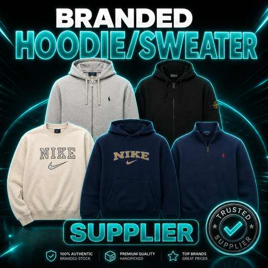 BRANDED HOODIE/SWEATER SUPPLIER