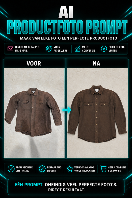 AI PRODUCTFOTO PROMPT