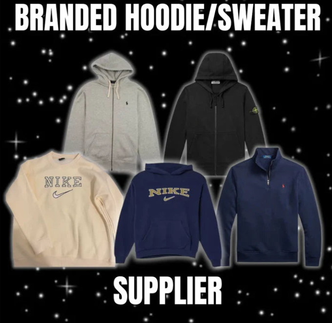 BRANDED HOODIE/SWEATER SUPPLIER
