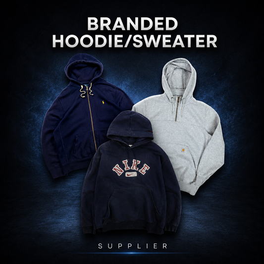 BRANDED HOODIE/SWEATER SUPPLIER