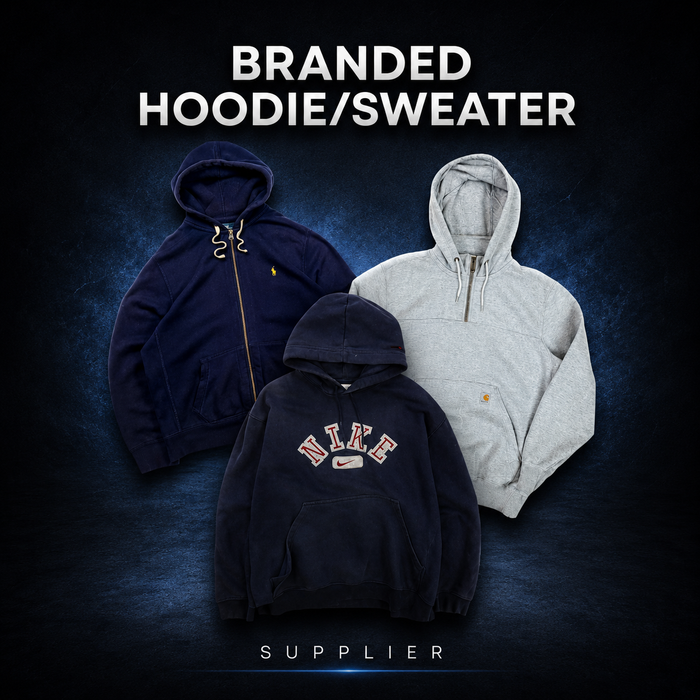 BRANDED HOODIE/SWEATER SUPPLIER